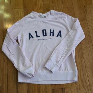 Spiritual Gansgter Aloha Crew Light Sweatshirt